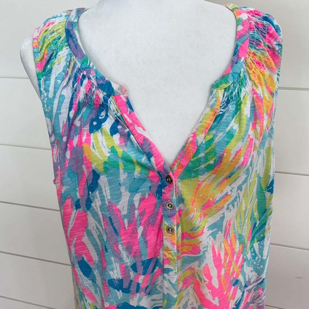 Lilly Pulitzer Multicolor Sleeveless Dress - Picture 2 of 9